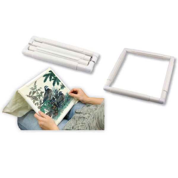 BASTIDOR TUBULAR BLANCO 28 X 28CM - Image 2